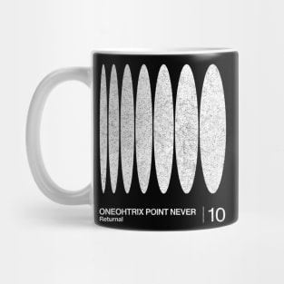 Oneohtrix Point Never / Minimalist Graphic Artwork Design Mug